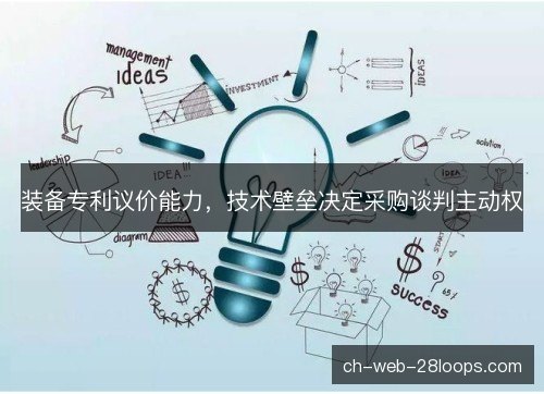 装备专利议价能力,技术壁垒决定采购谈判主动权 装备专利议价能力,技术壁垒决定采购谈判主动权